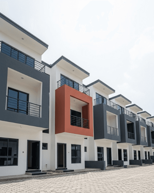 Modern terrace houses