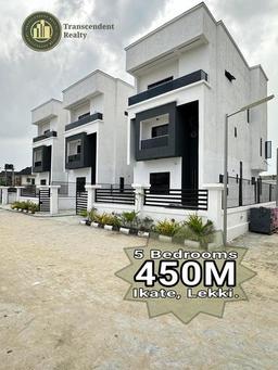 Newly Built Contemporary 5 Bedroom Fully Detached Duplex