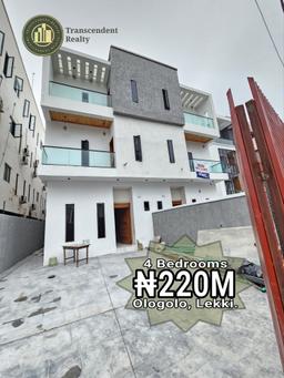Newly Built 4 Bedroom Semi-detached Duplex