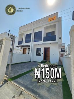 Newly Built Contemporary 4 Bedroom Semi-detached Duplex