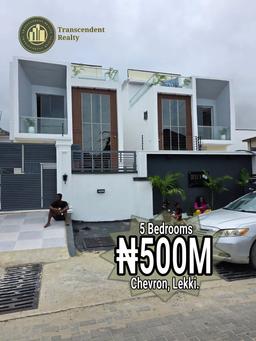 Newly Built Deluxe 5 Bedroom Fully Detached Triplex