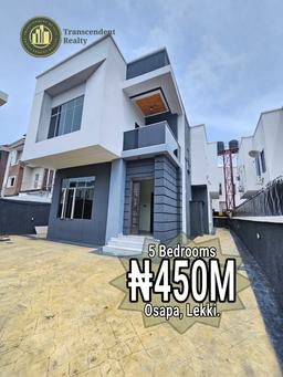 Newly Built Deluxe 5 Bedroom Fully Detached Duplex