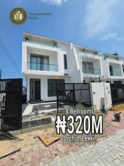 Newly Built Deluxe 4 Bedroom Semi-detached Duplex with Bq