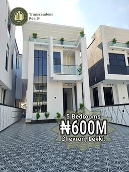 Newly Built Deluxe 5 Bedroom Fully Detached Duplex
