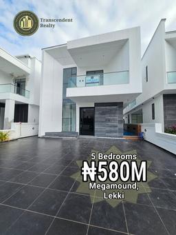 Newly Built Deluxe 5 Bedroom Fully Detached Triplex with a Swimming Pool