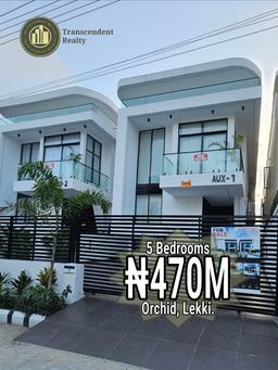 Newly Built Deluxe 5 Bedroom Fully Detached Duplex